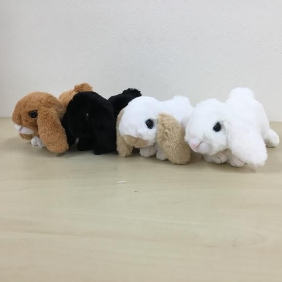 うさぎのマロン ホーランド・ロップ（ブラック） - ぬいぐるみメーカー