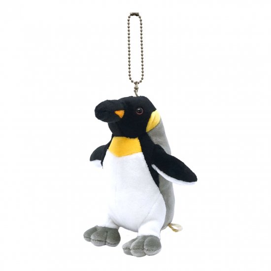 やわらかペンギン キングペンギン キーホルダー - ぬいぐるみメーカー