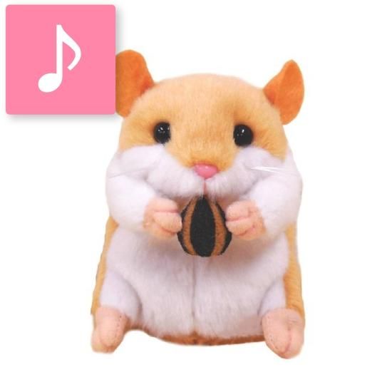 ベイビーパレット ハムスター (ブラウン) オルゴール - ぬいぐるみ