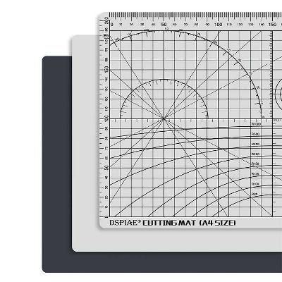 DSPIAE- 2面カッターマット(A4) | 裏表で色とデザインが異なる DSPIAE- 2面カッターマット(A4) | 裏表で色とデザインが異なる