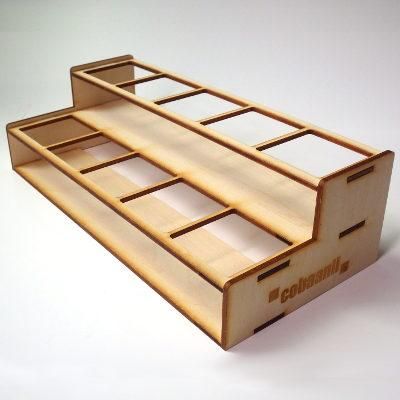 GSIクレオス】クレオス製ビン塗料用ラック（10色×5段） （GSI