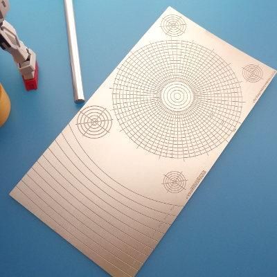 VOYAGER MODEL（ボイジャーモデル）マスキングカット用テンプレート3