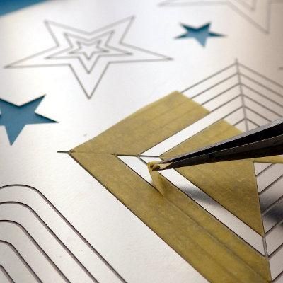 VOYAGER MODEL（ボイジャーモデル）マスキングカット用テンプレート4