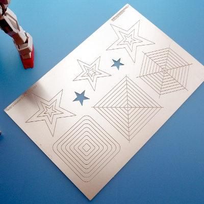 VOYAGER MODEL（ボイジャーモデル）マスキングカット用テンプレート4