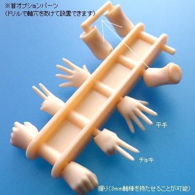 HOBBY BASE - 1/12 素材ちゃん M（各種） - G PARTS [模型用