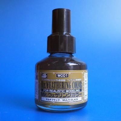 GSIクレオス - Mr.ウェザリングカラー マルチブラック - G PARTS [模型