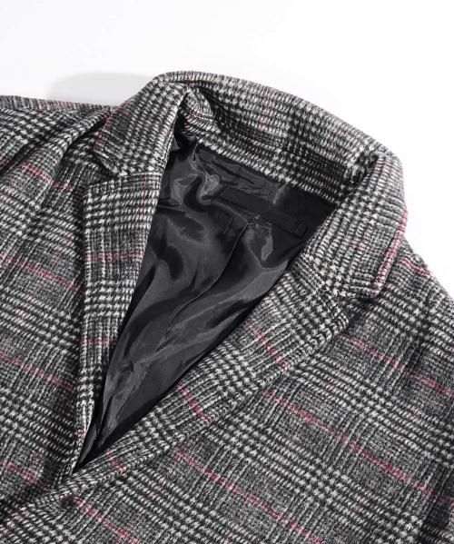 新品未使用グレーシャギーオーバーコート SINSS（シンス）の「Shaggy oversized coat / シャギーオーバー