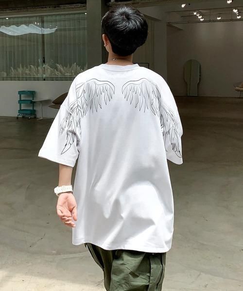 goa ゴア　バックフェザープリントTシャツ　羽柄　Y2K goa - 00s Archive GOA t-shirt tシャツ y2k featherの通販 by n