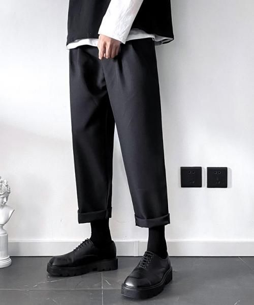 Neos Addictive Design ルーズシルエット T R スラックス パンツ メンズファッション Spade