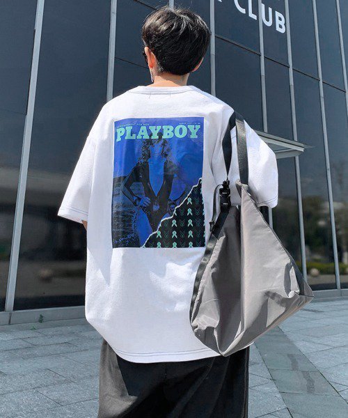 neos -sellect design-】PLAYBOY プレイボーイ ルーズシルエット 配色