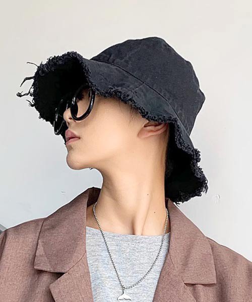 Neos Addictive Design ダメージ加工 帽子 バケット ハット メンズファッション Spade