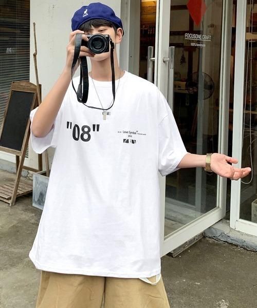 バックプリント ルーズTシャツ S〜3XL ストリート fit=scale-down,w=1200