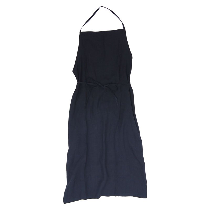 doinel - Linen Apron (ネイビー) - ViVO,VA online market