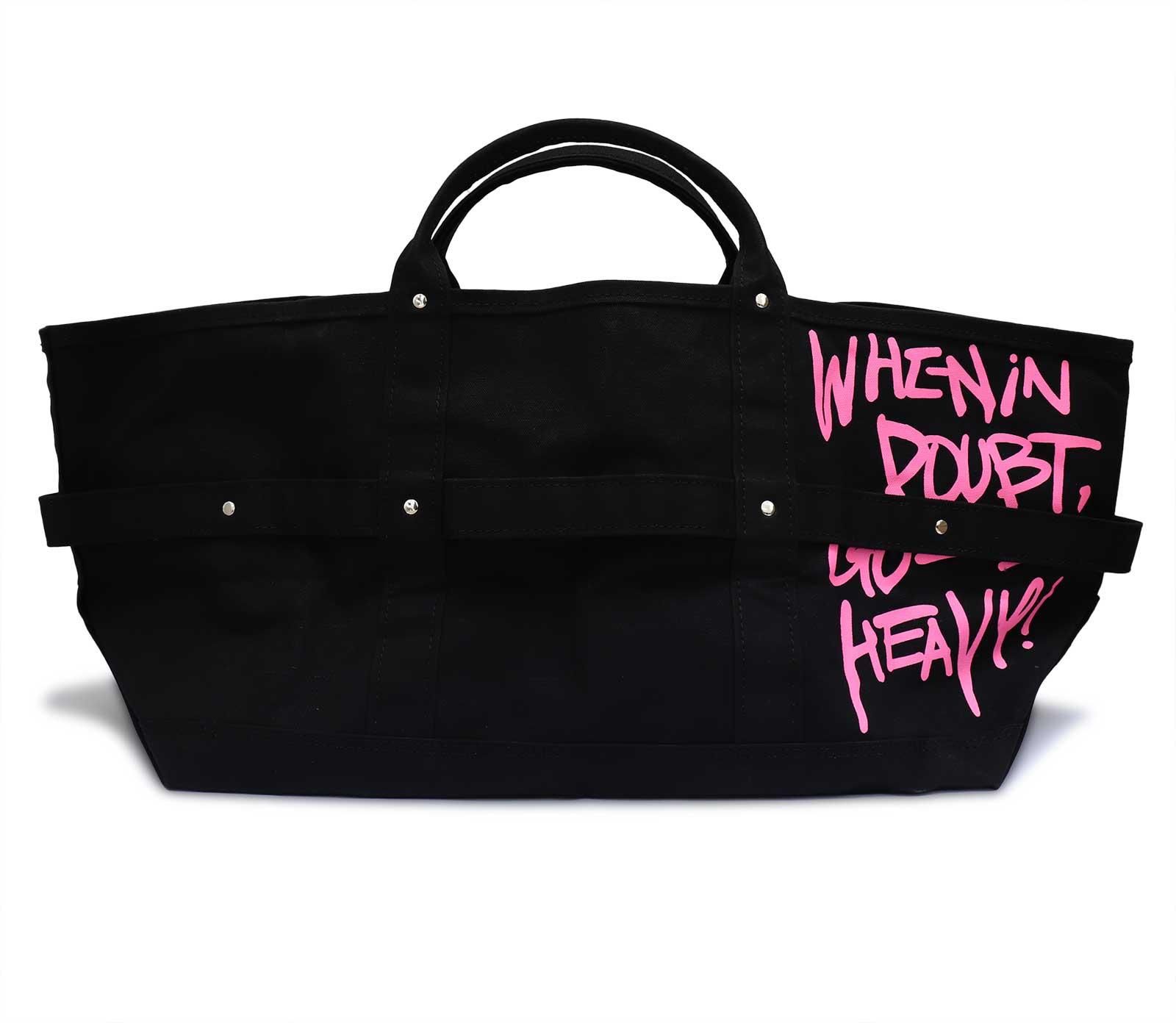 TEMBEA x ULTRA HEAVY | TOTE MEDIUM | BLACK30%OFF - ViVO,VA online market