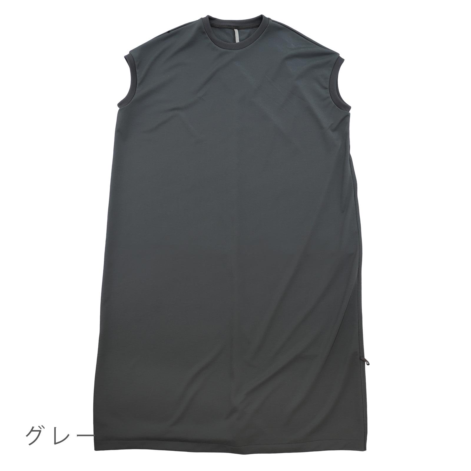 ヒムカシ製図 | Breathing sleeveless crew neck onepiece | FABRITEC / 変形ピケ -  ViVO,VA online market
