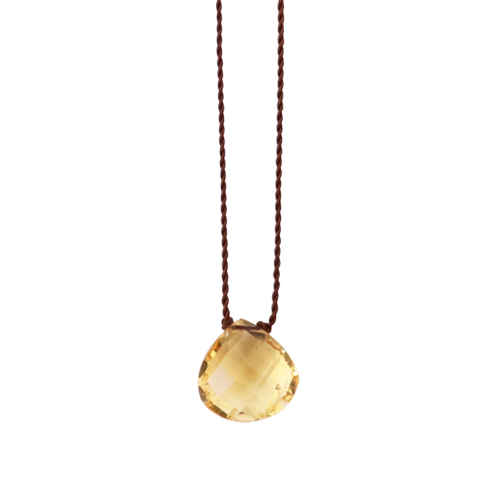 Margaret Solow | Smooth Stone Necklace | ȥ