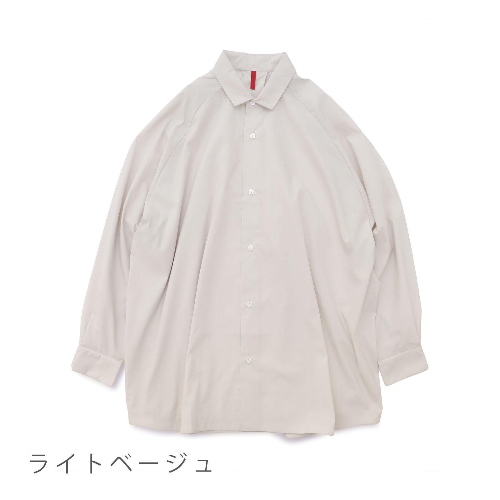 ヒムカシ製図 | raglan mac shirt(偽タイプライター/軽量軽撥水 ヒムカシ製図 | raglan mac shirt(偽タイプライター/軽量軽撥水