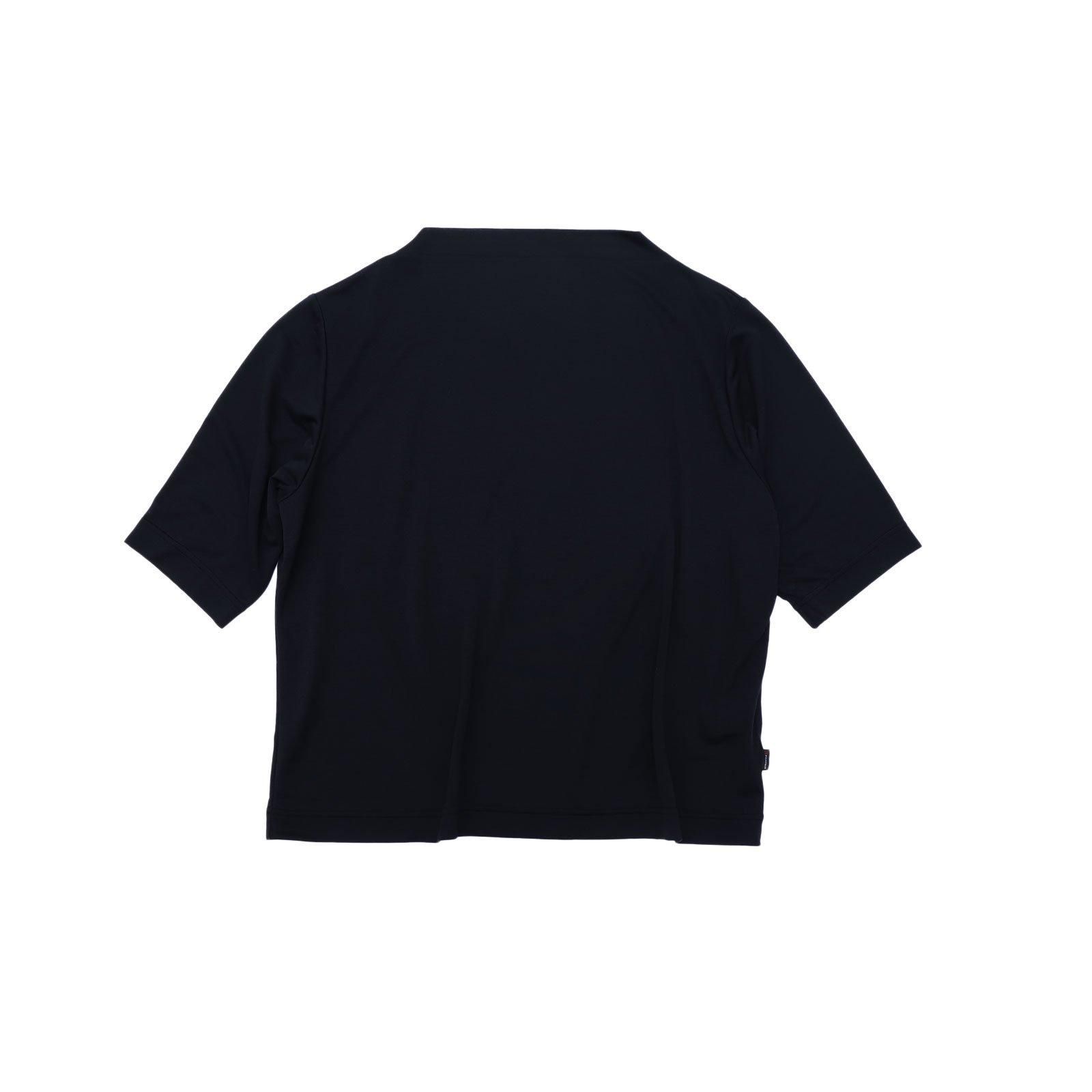 ヒムカシ製図 | COOLING BOATNECK HALF SLEEVE（POLARTEC Delta | black sesami） -  ViVO,VA online market