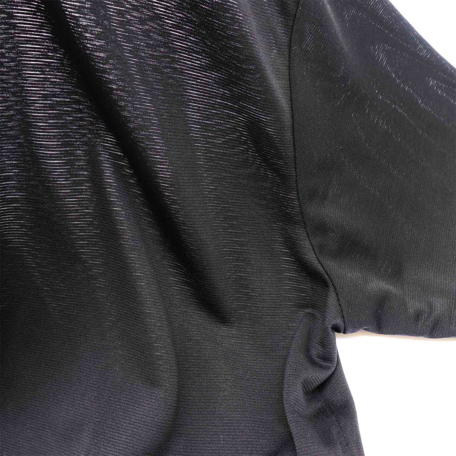 ヒムカシ製図 | COOLING BOATNECK HALF SLEEVE（POLARTEC Delta | black sesami） -  ViVO,VA online market