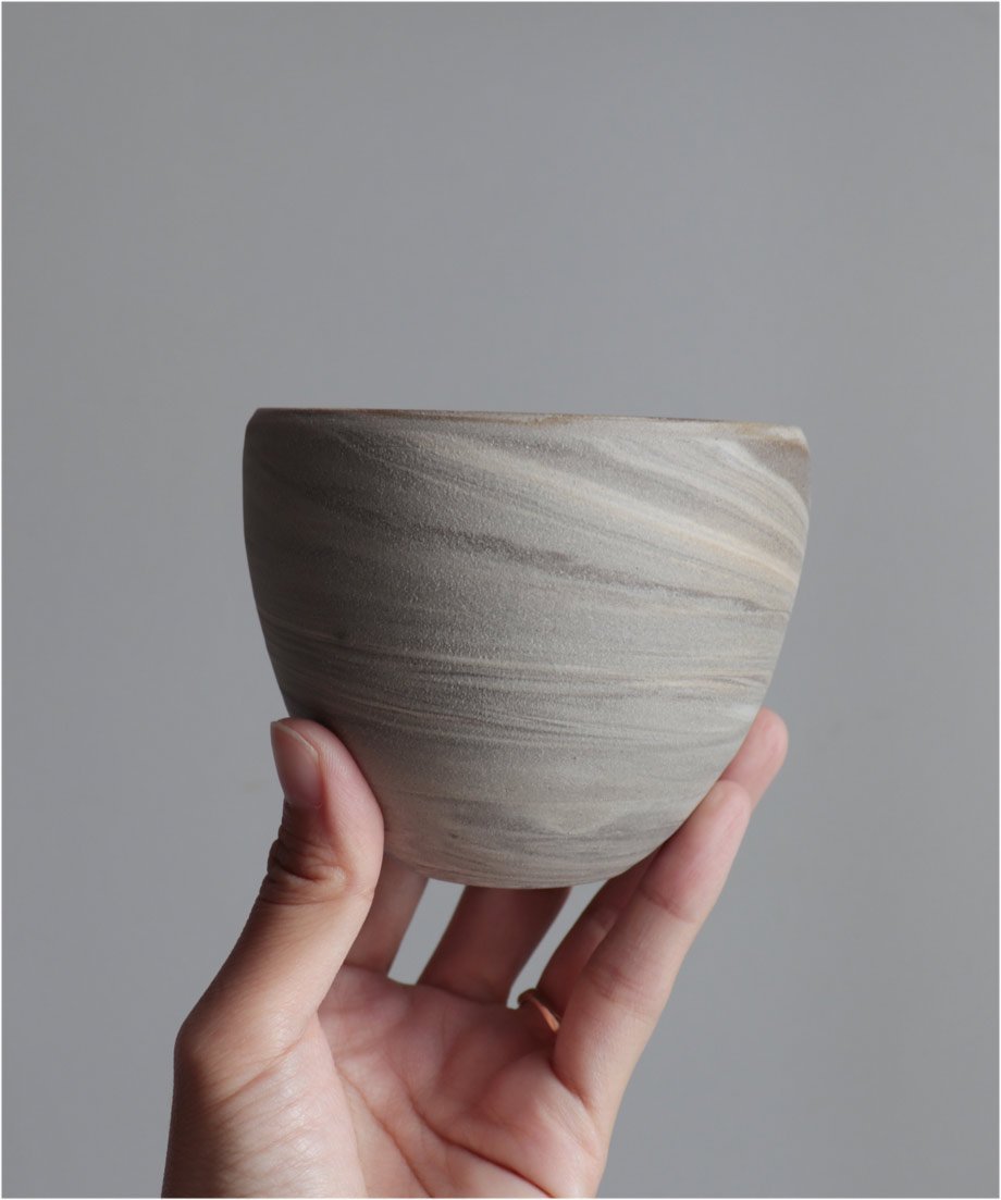 Laima Ceramics<br>sahara marbled bowl 250 - A