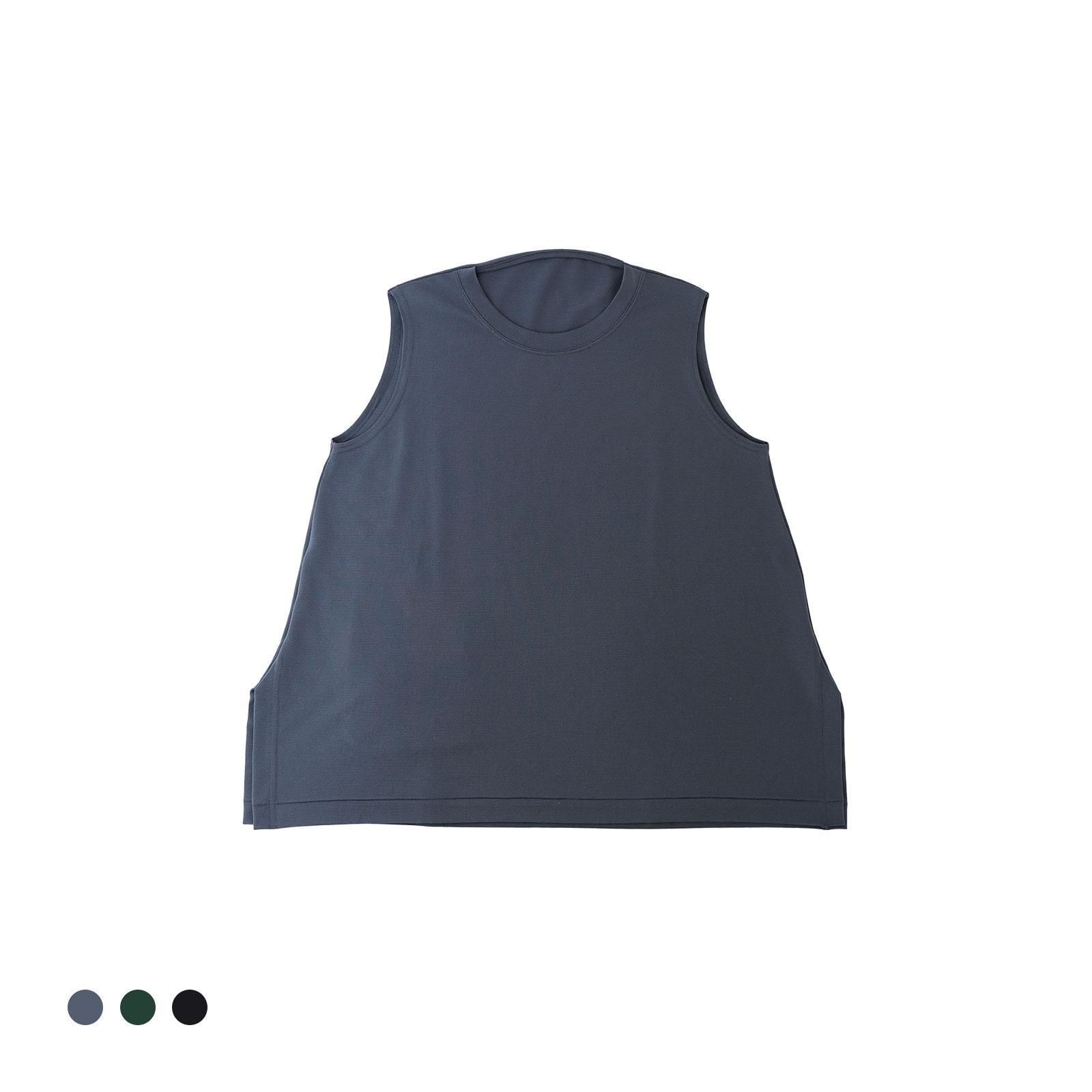 <img class='new_mark_img1' src='https://img.shop-pro.jp/img/new/icons8.gif' style='border:none;display:inline;margin:0px;padding:0px;width:auto;' />ꥲʥ | Refresh! Half Roll Neck No Sleeve  | (POLARTEC Delta)
