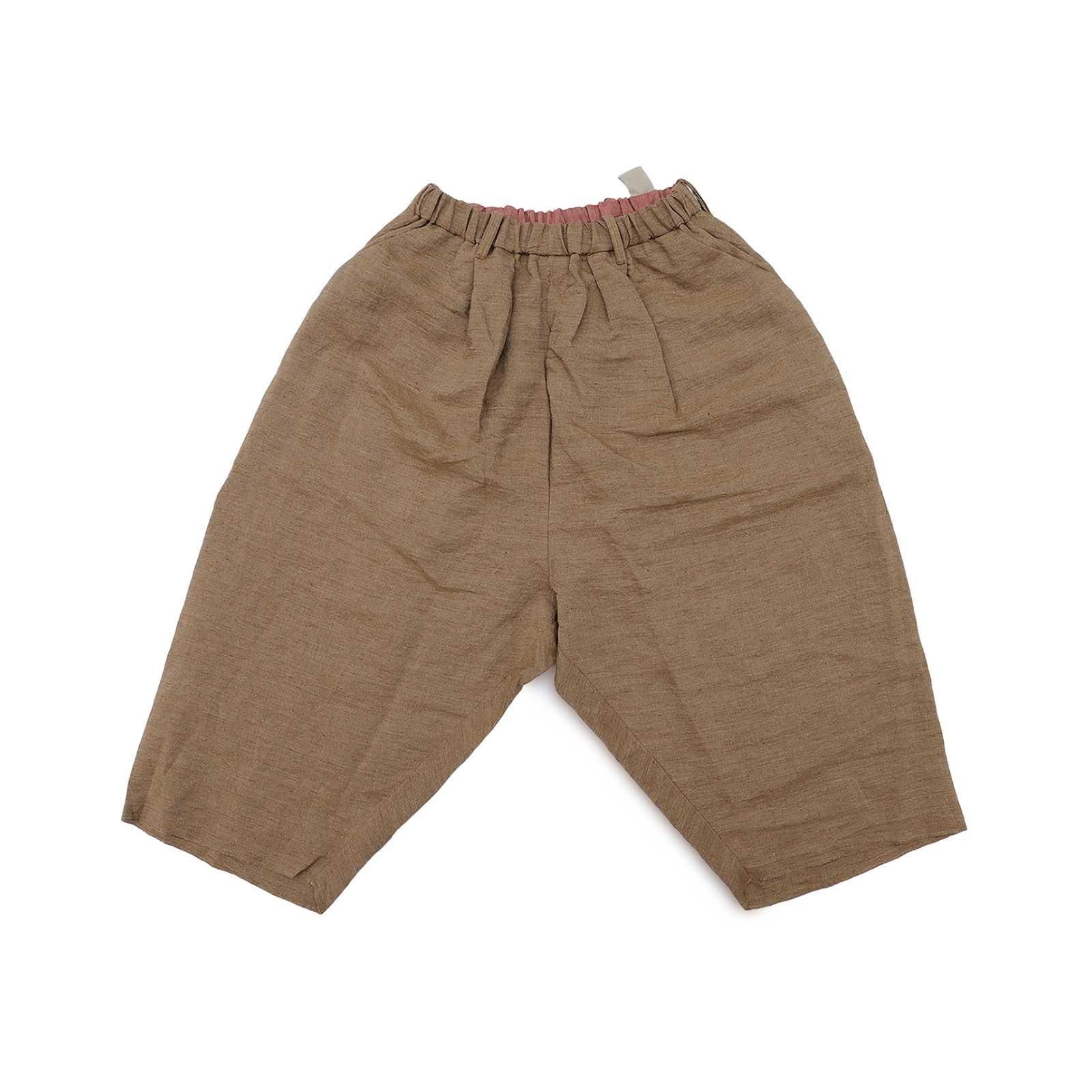 <img class='new_mark_img1' src='https://img.shop-pro.jp/img/new/icons8.gif' style='border:none;display:inline;margin:0px;padding:0px;width:auto;' />ꥲʥ | ! Boy Friend Chapllin Pants | (old selvedge linen ox)