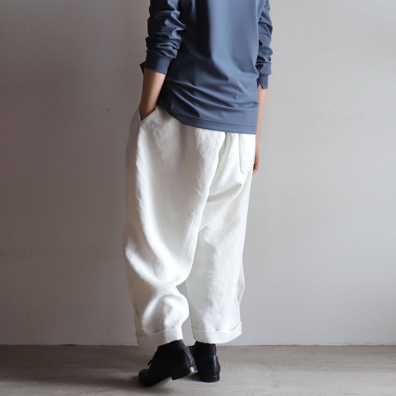 サリゲナク（ヒムカシ）/ Square French Tunic-（もっと偽リネン