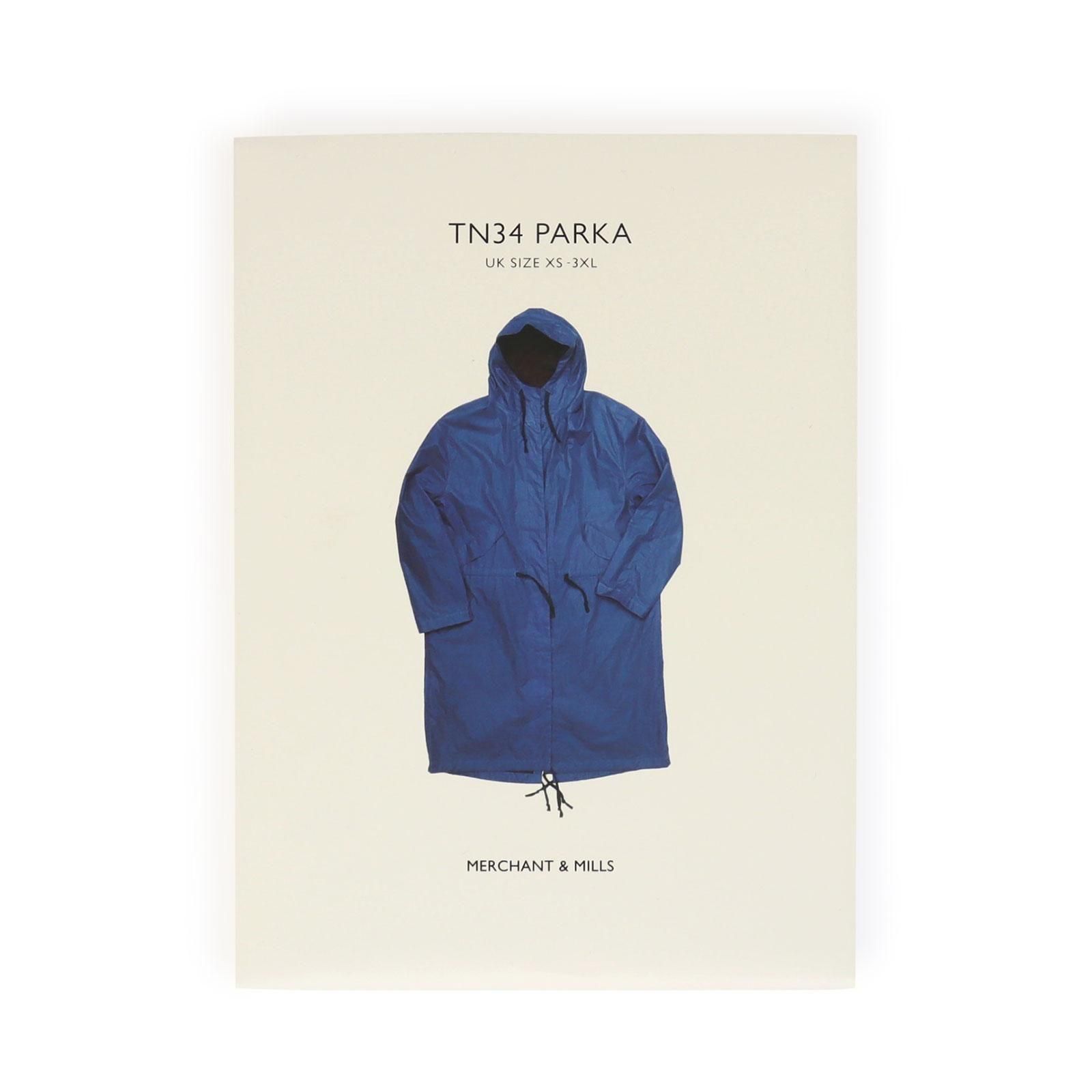 <img class='new_mark_img1' src='https://img.shop-pro.jp/img/new/icons8.gif' style='border:none;display:inline;margin:0px;padding:0px;width:auto;' />MERCHANT & MILLS | PATTERN |  TN34 Parka