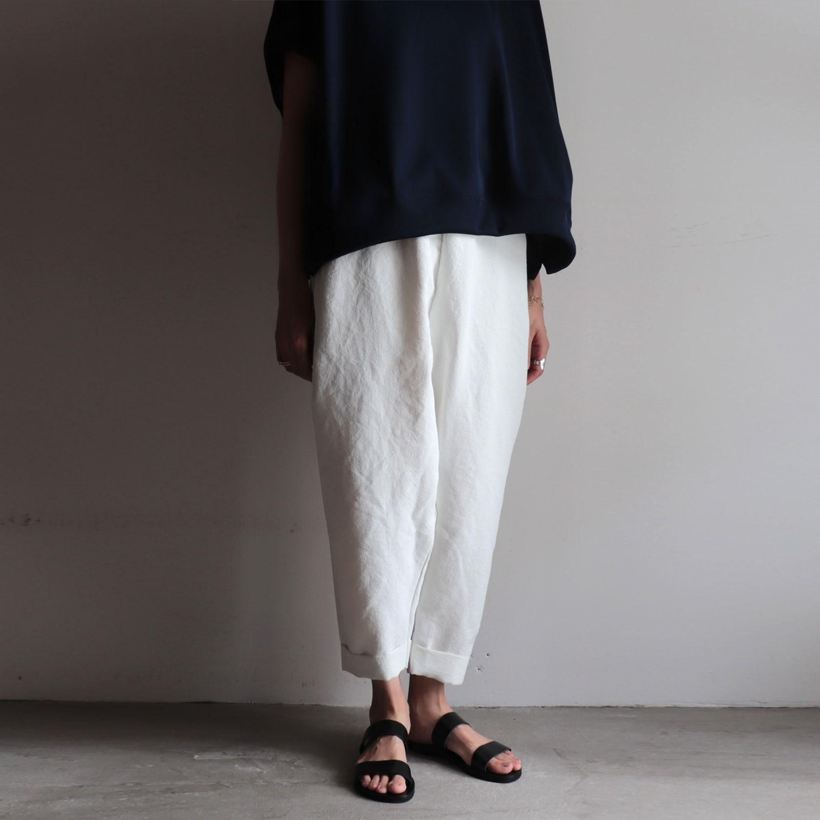サリゲナク | Easy Chapllin Pants | (もっと偽リネン) - ViVO