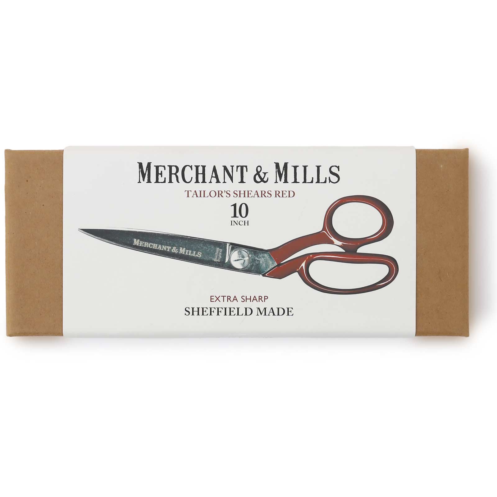 在庫限品 Merchant&Mills 10インチ 裁ち鋏 裁断ハサミ - 文房具/事務用品