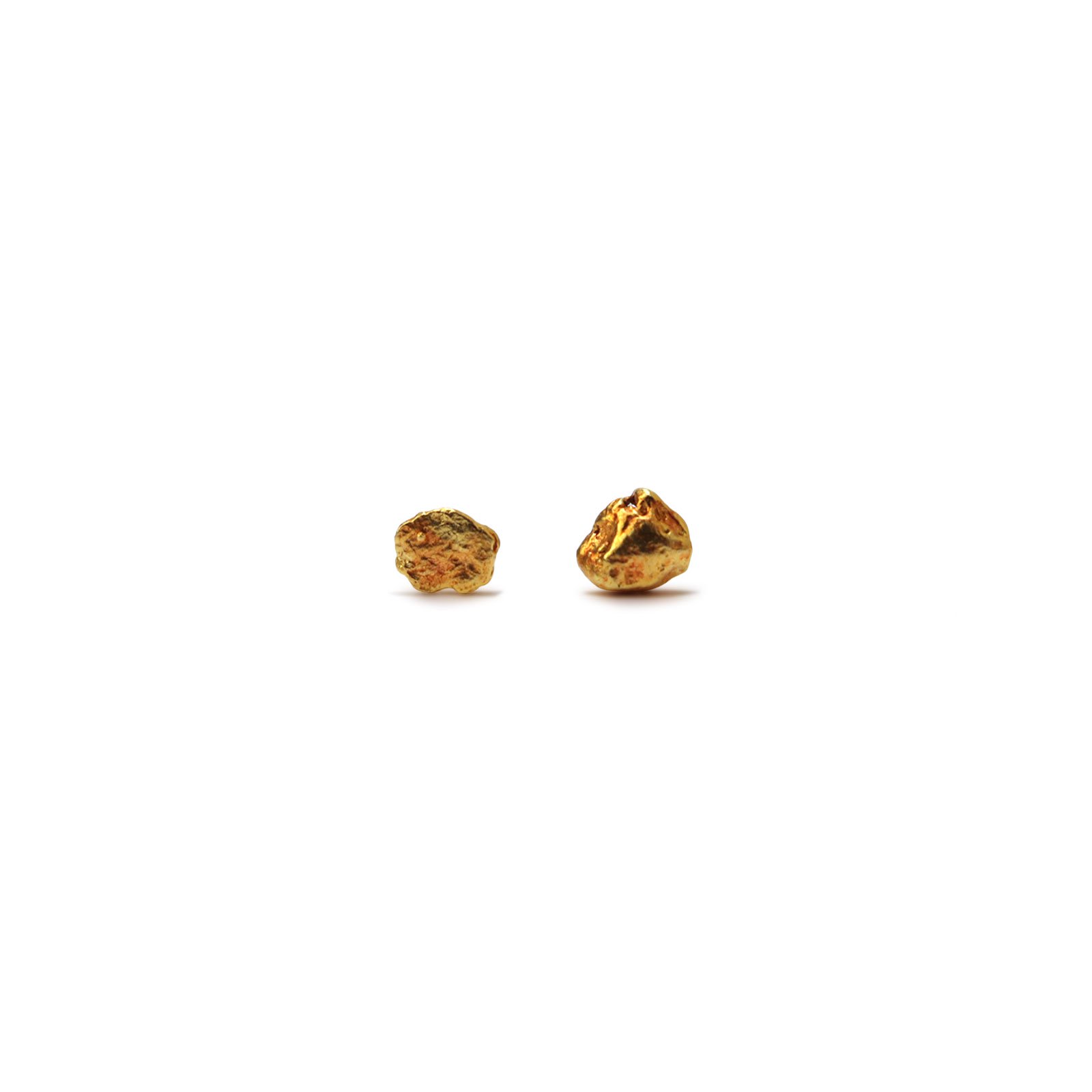 Gold Nugget Earrings | Medium - ViVO,VA online market