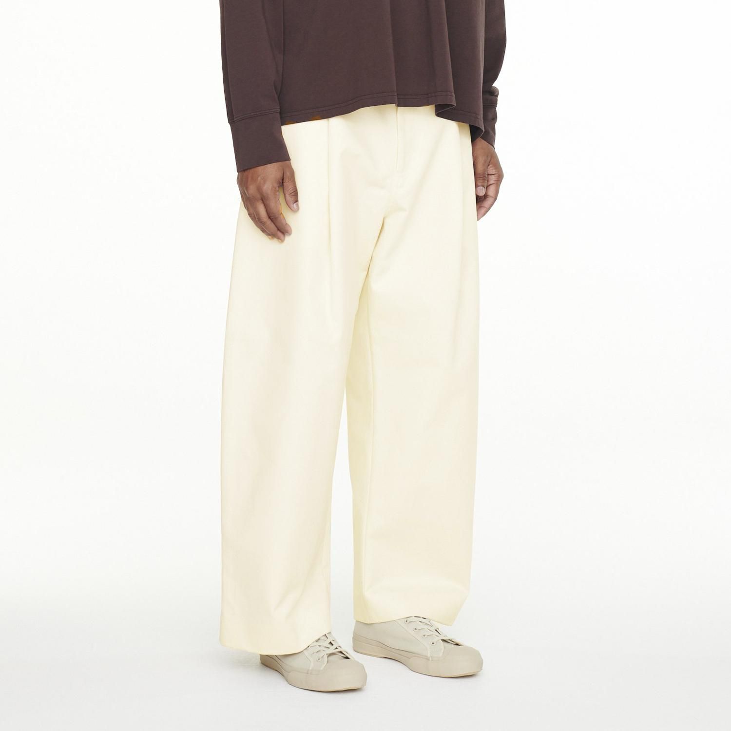 STUDIO NICHOLSON deep pleat volume pants1LDK