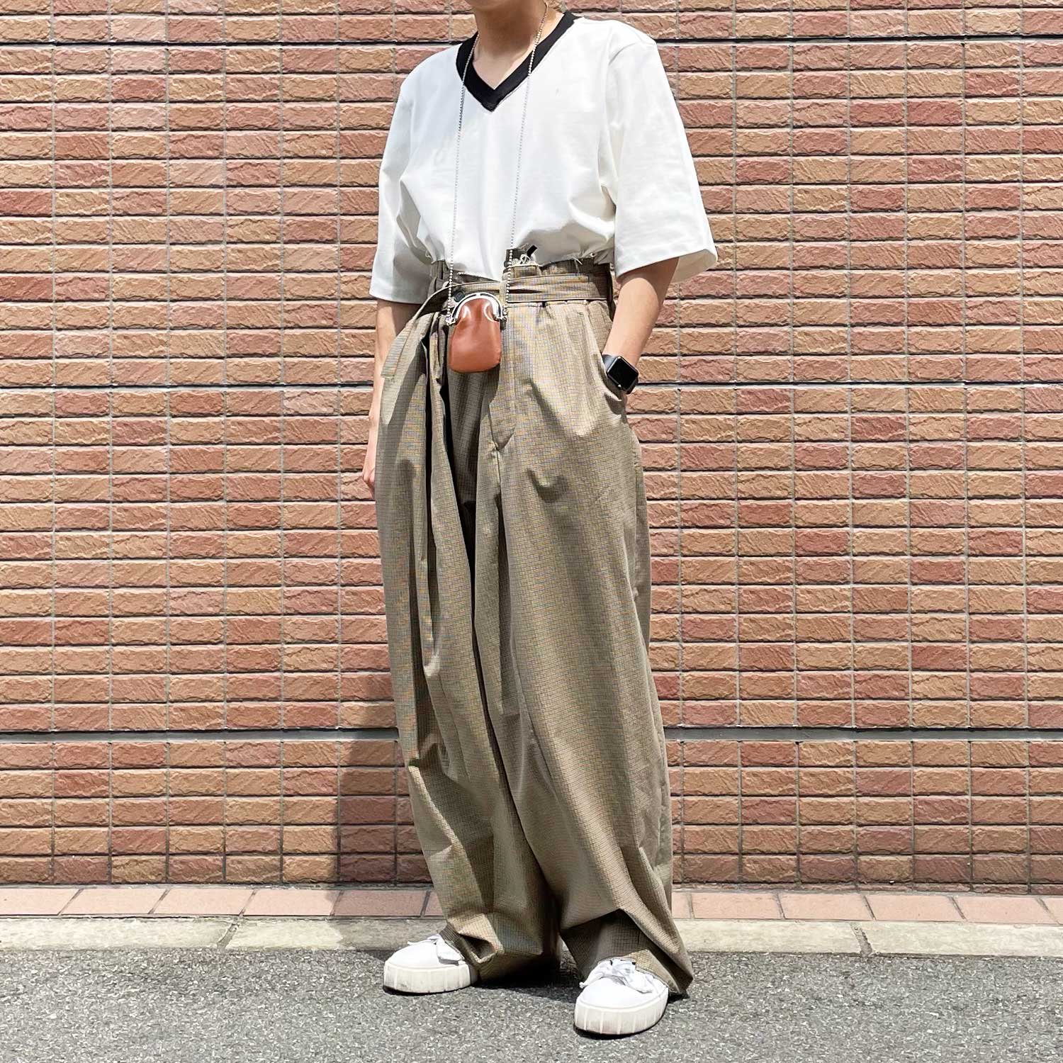 camiel fortgens 22aw suit pants wool - スラックス