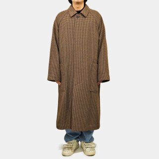 ATON<br>CAMEL HOUNDS TOOTH BALMACAAN COAT