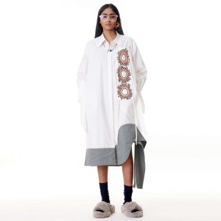 Dhruv Kapoor<br>SHIRT DRESS<img class='new_mark_img2' src='https://img.shop-pro.jp/img/new/icons20.gif' style='border:none;display:inline;margin:0px;padding:0px;width:auto;' />