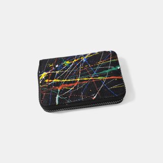 macromauro<br>SPLASH WALLET R（BLACK / A）<img class='new_mark_img2' src='https://img.shop-pro.jp/img/new/icons2.gif' style='border:none;display:inline;margin:0px;padding:0px;width:auto;' />
