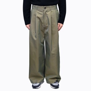 VOAAOV<br>SUPIMA COTTON X POLYESTER GABADINE WIDE PANTS<img class='new_mark_img2' src='https://img.shop-pro.jp/img/new/icons2.gif' style='border:none;display:inline;margin:0px;padding:0px;width:auto;' />