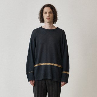 YOKO SAKAMOTO<br>KNIT PULLOVER<img class='new_mark_img2' src='https://img.shop-pro.jp/img/new/icons2.gif' style='border:none;display:inline;margin:0px;padding:0px;width:auto;' />