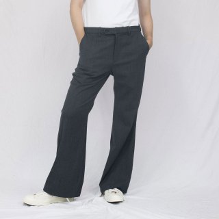 VOAAOV<br>WOOL LIKE POLYESTER FLARE PANTS