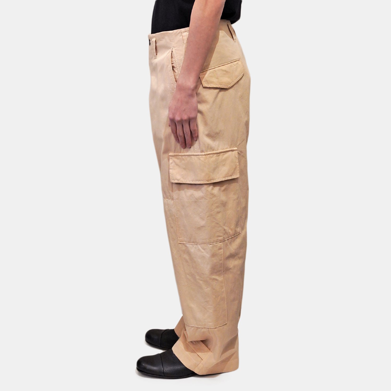 【はこぽす対応商品】 amachi Double Knee Cargo Pants カーゴパンツ ワークパンツ/カーゴパンツ