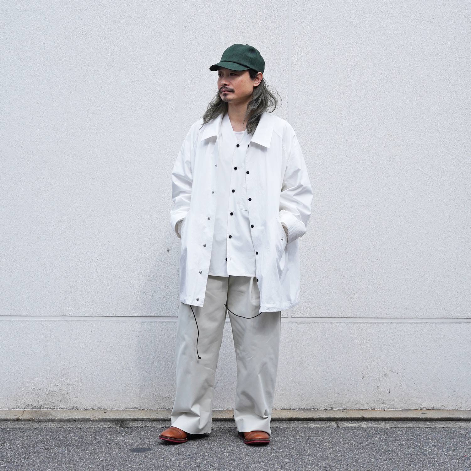 COTTON NYLON BIO HALF COAT