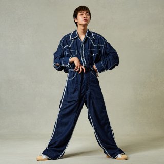 <img class='new_mark_img1' src='https://img.shop-pro.jp/img/new/icons35.gif' style='border:none;display:inline;margin:0px;padding:0px;width:auto;' />tac:tac<br>PIPING DENIM PANTS