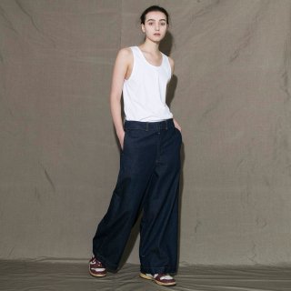 my beautiful landlet<br>DENIM NO TUCK WIDE PANTS<img class='new_mark_img2' src='https://img.shop-pro.jp/img/new/icons2.gif' style='border:none;display:inline;margin:0px;padding:0px;width:auto;' />