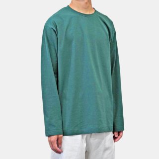 <img class='new_mark_img1' src='https://img.shop-pro.jp/img/new/icons16.gif' style='border:none;display:inline;margin:0px;padding:0px;width:auto;' />ATON<br>NUBACK COTTON LONG SLEEVE T-SHIRT