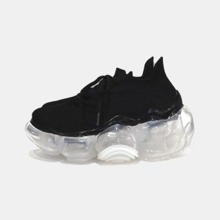 grounds<br>MOOPIE black  x clear sole