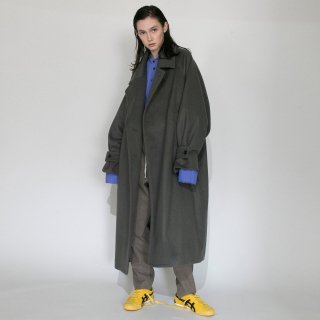 VOAAOV<br>S100 WOOL BEAVER Trench Coat