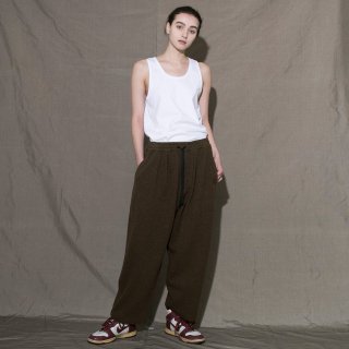 my beautiful landlet<br>RECYCLED MELANGE WOOL KNIT WIDE PANTS<img class='new_mark_img2' src='https://img.shop-pro.jp/img/new/icons16.gif' style='border:none;display:inline;margin:0px;padding:0px;width:auto;' />
