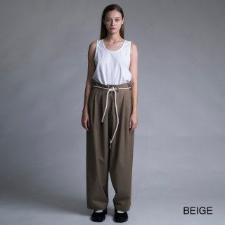 my beautiful landlet<br>WASHABLE WOOL TUCK WIDE PANTS<img class='new_mark_img2' src='https://img.shop-pro.jp/img/new/icons16.gif' style='border:none;display:inline;margin:0px;padding:0px;width:auto;' />