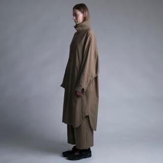 my beautiful landlet<br>GABERDINE LONG SHIRT COAT