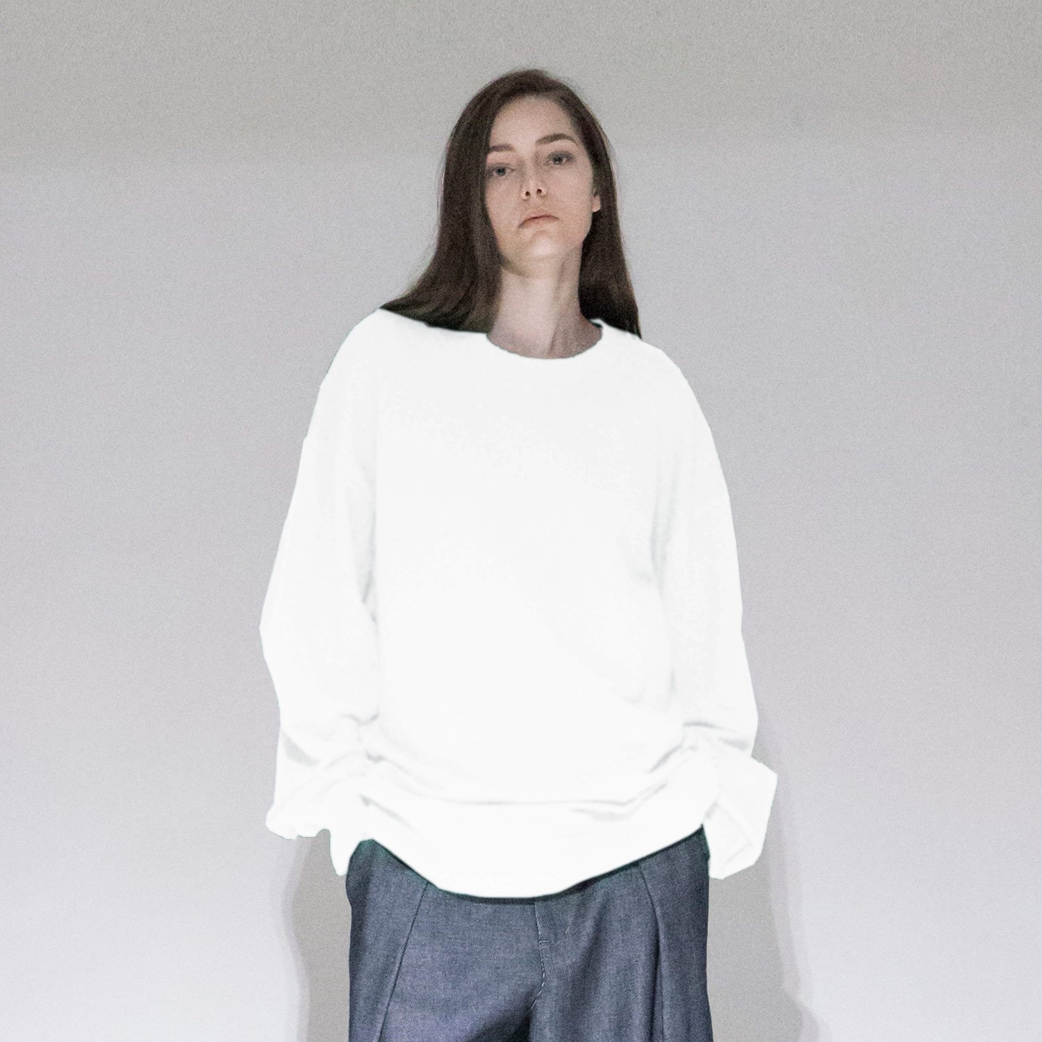 VOAAOV OVERSIZED SWEAT (PURPLE 1)